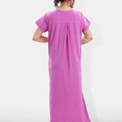 Be You Round Neck Maxi Nightdress