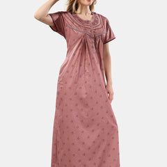 Be You Conversational Printed Maxi Nightdress