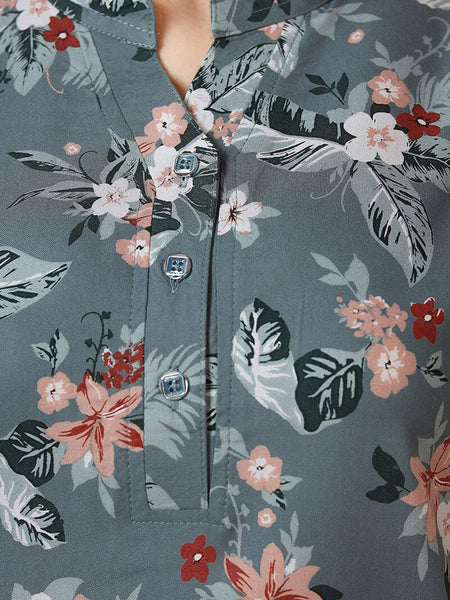 Be You Printed Kurta With Pyjama Night Suit