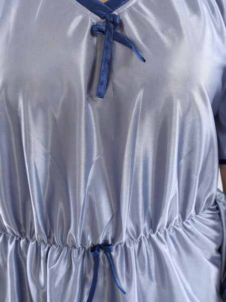 Be You V-Neck Satin Maxi Kaftan Nightdress