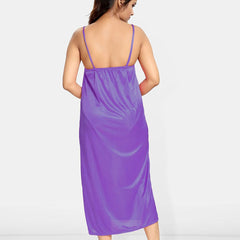 Be You Pack Of 4 Satin Maxi Nightdress With Robe