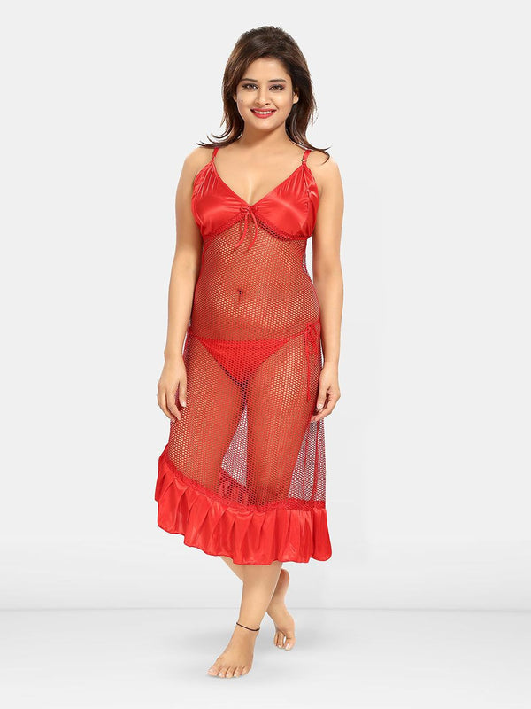 Be You Women Maxi Nightdress