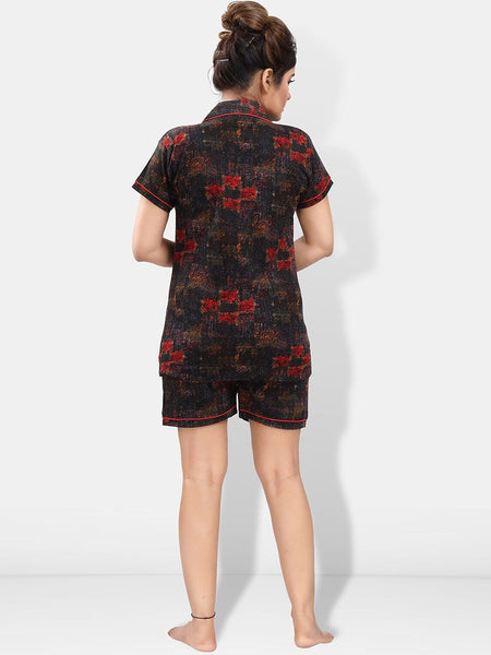 Be You Abstract Printed Night suit
