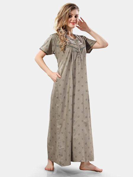 Be You Floral Printed Maxi Nightdress