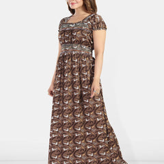 Be You Printed Maxi Nightdress