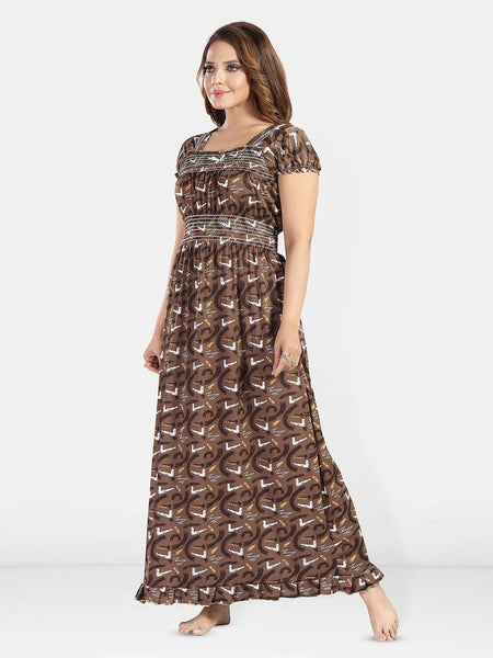 Be You Printed Maxi Nightdress