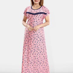Be You Printed Maternity Maxi Nightdress
