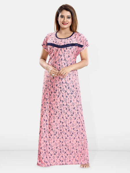 Be You Printed Maternity Maxi Nightdress