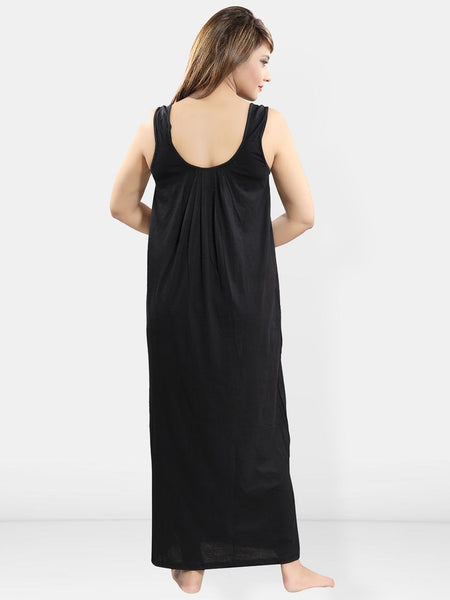 Be You Sleeveless Cotton Maxi Nightdress