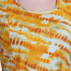 Be You Abstract Printed A Line Maternity Dress
