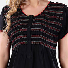 Be You Round Neck Maxi Nightdress