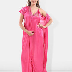 Be You Satin Nighty With Robe