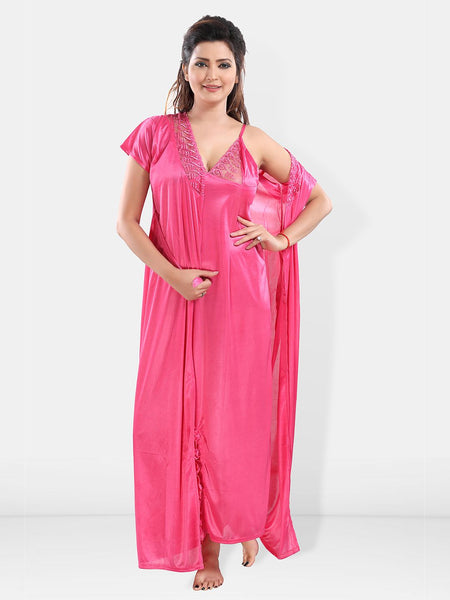 Be You Satin Nighty With Robe