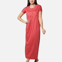 Be You Striped Maternity Maxi Nightdress
