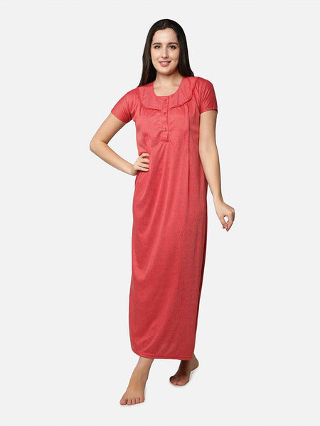 Be You Striped Maternity Maxi Nightdress