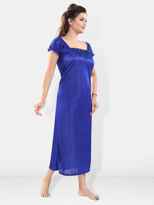 Be You Satin Maxi Nightdress With Robe