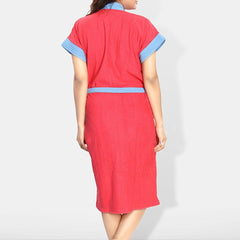 Be You Women Cotton Anti-bacterial Super Soft Bath Robe With Belt