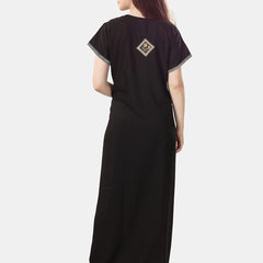 Be You Floral Embroidered Maxi Nightdress