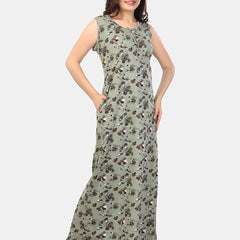 Be You Floral Printed Maxi Nightdress