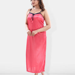 Be You V-Neck Satin Maxi Nightdress with Robe