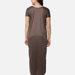 Be You Women Pack Of 2 Striped Maxi Nightdress
