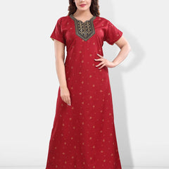 Be You Printed Maxi Nightdress