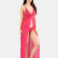 Be You Net Baby Doll With Panty
