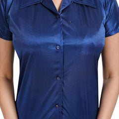 Be You Satin Shirt & Lounge Pant Night Suit