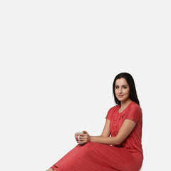 Be You Striped Maternity Maxi Nightdress