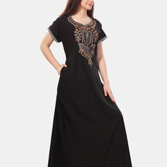 Be You Embroidered Maxi Nightdress