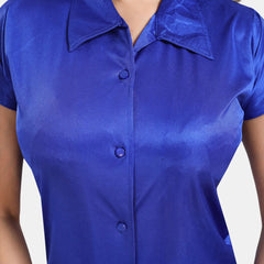Be You Satin Shirt & Lounge Pant Night Suit