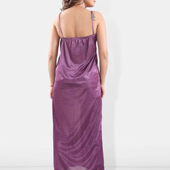 Be You Satin Maxi Nightdress With Robe