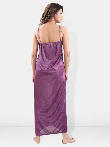 Be You Satin Maxi Nightdress With Robe