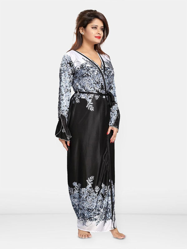 Be You Maxi Wrap Nightdress With Robe