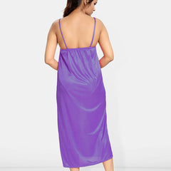 Be You Women Shoulder Straps Maxi Nightdress
