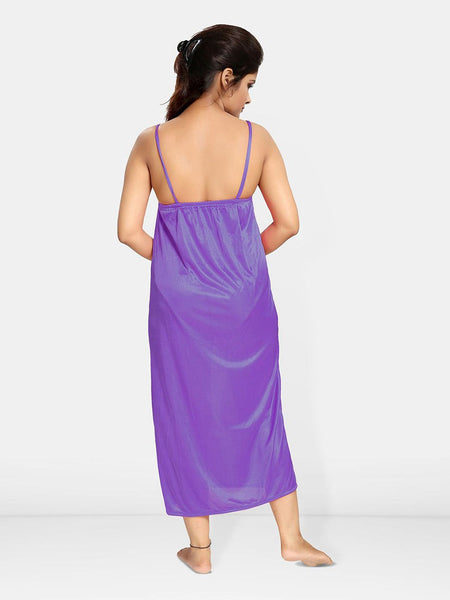 Be You Women Shoulder Straps Maxi Nightdress