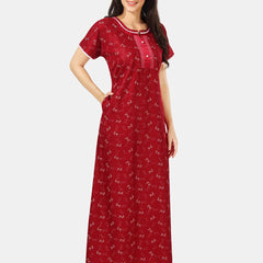 Be You Printed Maxi Nightdress