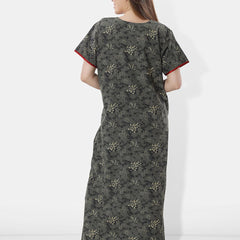 Be You Floral Printed Maxi Nightdress
