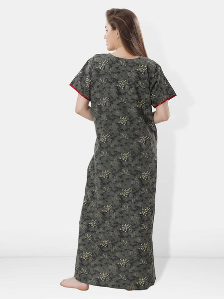 Be You Floral Printed Maxi Nightdress