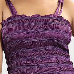 Be You Self Design Shoulder Strap Nightdress