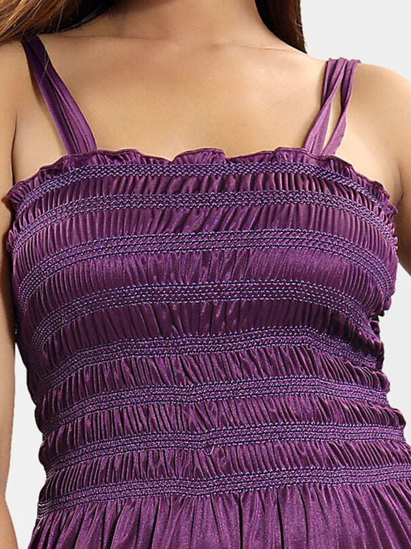Be You Self Design Shoulder Strap Nightdress