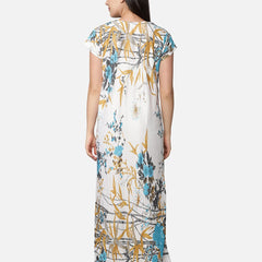 Be You Floral Printed Maternity Maxi Nightdress