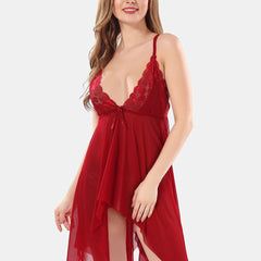 Be You Self Design Shoulder Straps Net Baby Doll