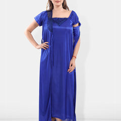 Be You Satin Maxi Nightdress With Robe