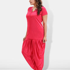 Be You 6 Pieces Satin Maxi Nightdress Set With Robe And Lingerie Set