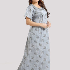 Be You Floral Printed Maxi Nightdress