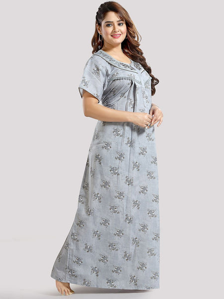 Be You Floral Printed Maxi Nightdress