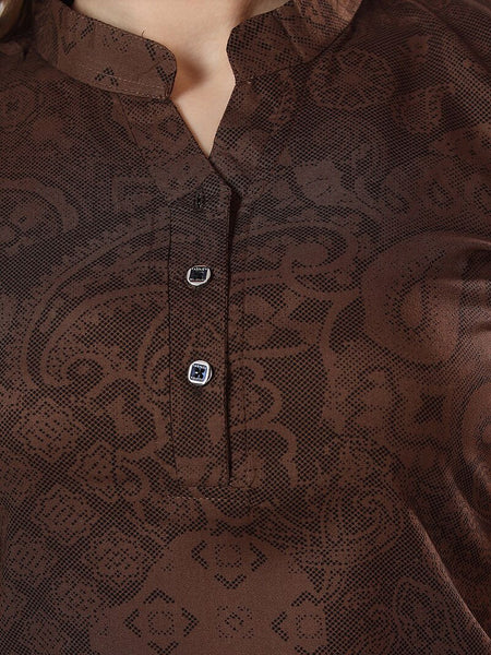 Be You Ethnic Motifs Printed Night Suit