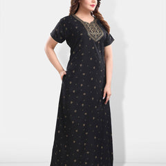 Be You Floral Printed Maxi Nightdress