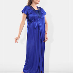 Be You Satin Maxi Nightdress With Robe